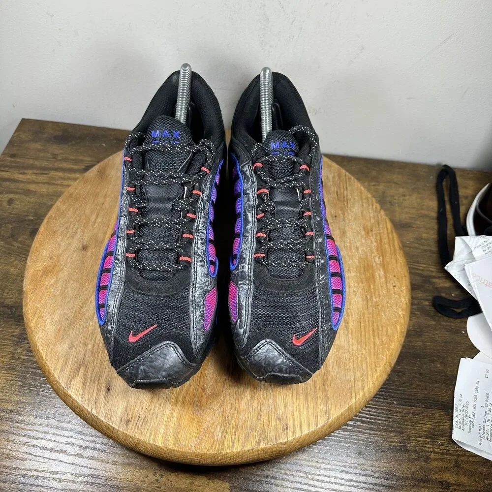 Nike Air Max Tailwind 4 Shoes Mens Size 9 Black Blue Red Retro OG CD0459-002